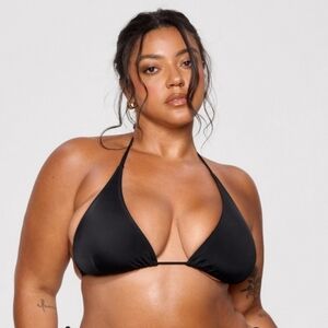 YITTY Black Halter Bikini Set